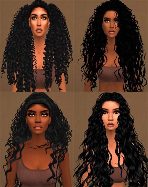 17 Fine Beautiful Black Hairstyles Sims 4 Mod