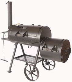 A larger version of the popular 16'' classic, this smoker's 20'' diameter pipe offers 995 square inches of cooking space in its 36'. RiverGrille Farmer's Charcoal Grill and Off-Set Smoker ...