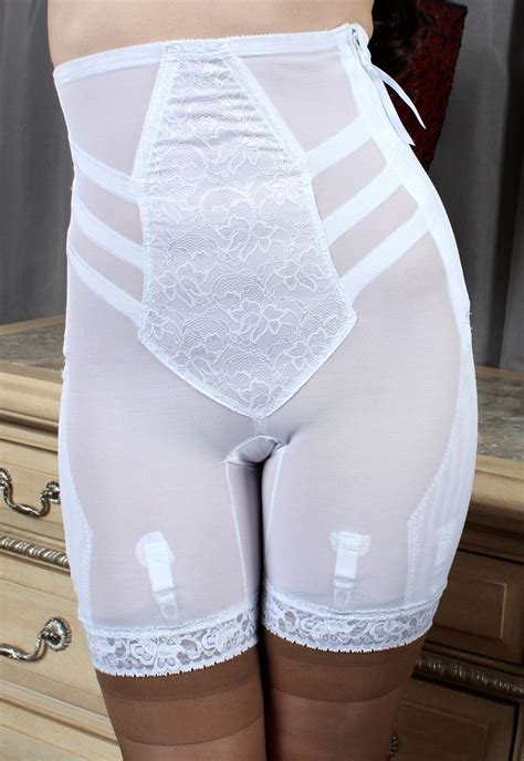 custom maid 612 high waist long leg panty girdle w zip panty girdle classic underwear lady