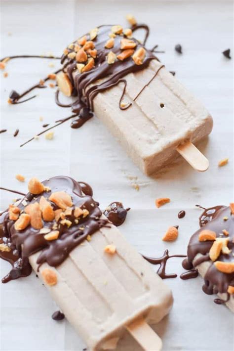 Chocolate Peanut Butter Banana Popsicles · Seasonal Cravings