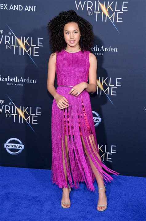 Sofia Wylie “a Wrinkle In Time” Premiere In Los Angeles