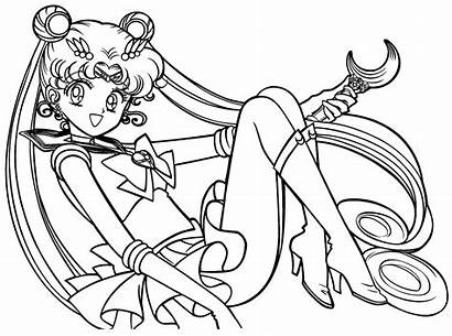 Sailor Moon Coloring Pages Printable Educative