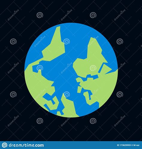 Planet Earth And World Is Upside Down Stock Vector Illustration Of