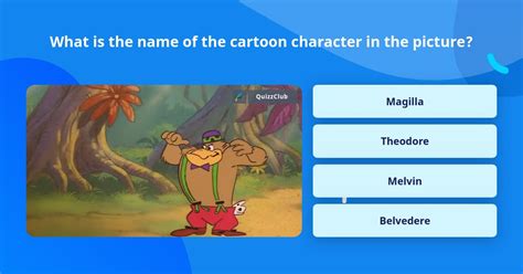 What Is The Name Of The Cartoon Trivia Questions Quizzclub