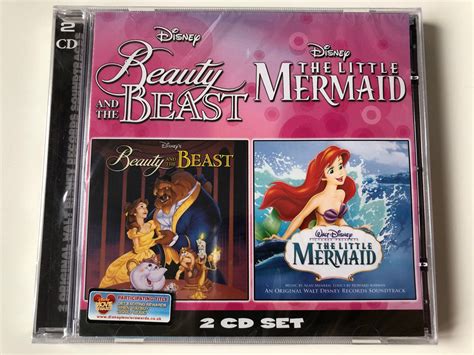 Beauty And The Beast The Little Mermaid Walt Disney Records ‎2x