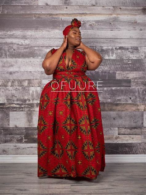 Tiwa African Print Maxi Infinity Dress In 2020 African Print