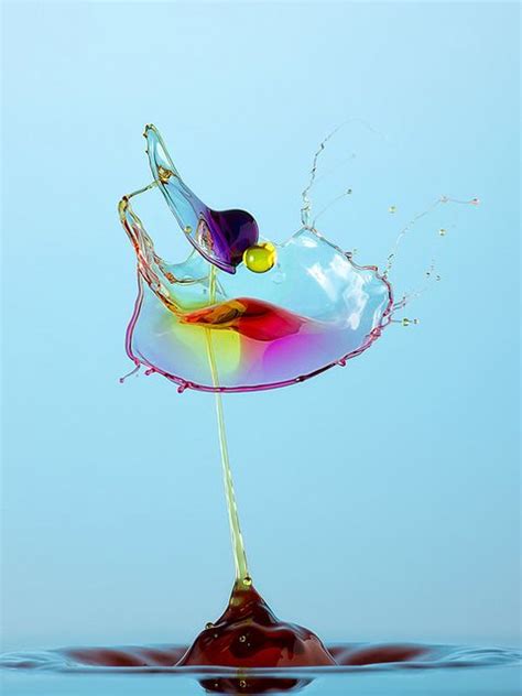 Liquid Splashes Artistas Fotos The Wonders