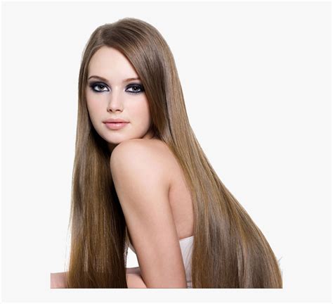 Girls With Long Straight Hair Beautiful Woman Long Hair Hd Png Download Transparent Png
