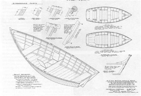 Wood Fishing Boat Plan Boat Plans Boat Building Plans Free Boat Plans