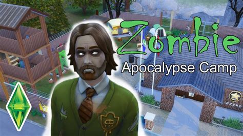Sims 4 Zombie Apocalypse Camp Speed Build Nocc Youtube