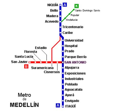 Transports A Medellin Métro Bus Taxi Métrocable