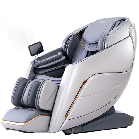 Irest 4d Smart Zero Gravity Sl Track Massage Chair With Voice Control Heat In Beige