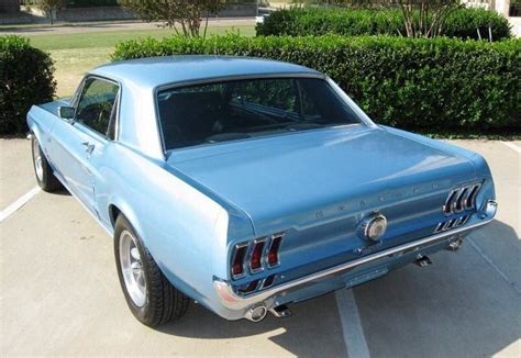 Brittany Blue 1967 Mustang Hardtop Blue Mustang Mustang Ford