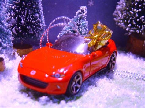 2015 Mazda Mx 5 Miata Car With Christmas Tree Ornament Etsy Miata