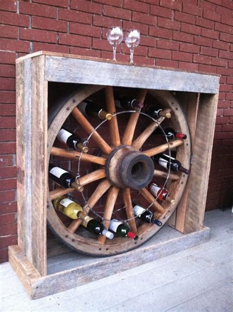 Awesome Wine Rack Made From Tennessee Wood Flooring
