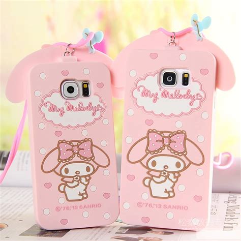 Cute 3d Cartoon My Melody Phone Case For Samsung Galaxy Note 2 3 4 5