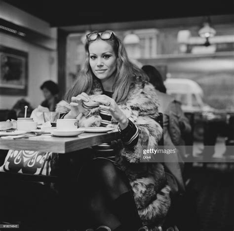 French Actress Claudine Auger London Uk 19th February 1968 News