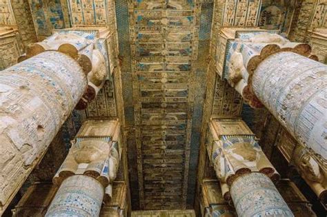 Ceiling Of Hathor Temple Dendera Temple Ancient Origins