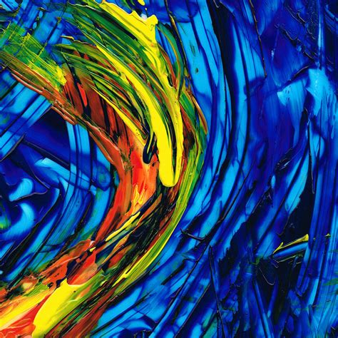 Colorful Abstract Art Energy Flow 2 By Sharon Cummings Painting By