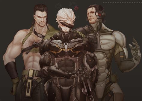 Raiden Samuel Rodrigues And Vamp Metal Gear And 2 More Drawn By