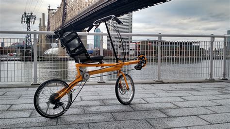 NBD 2003 Bike Friday SatRDay folding recumbent : bicycling