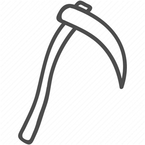 Death Grim Halloween Reaper Scythe Icon