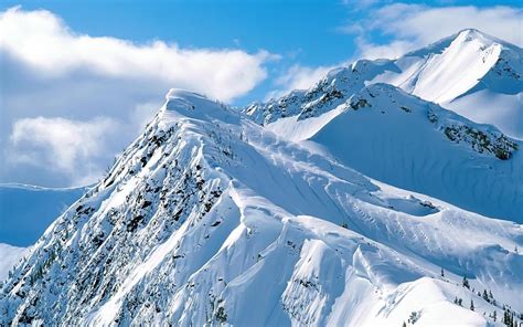 Snow Mountain Wallpaper High Definition High Quality Widescreen