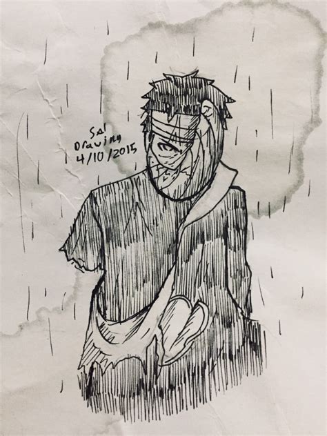 Sai Drawing Naruto Shippuden Tobi