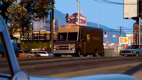 Ups Van For Taco Truck Gta5