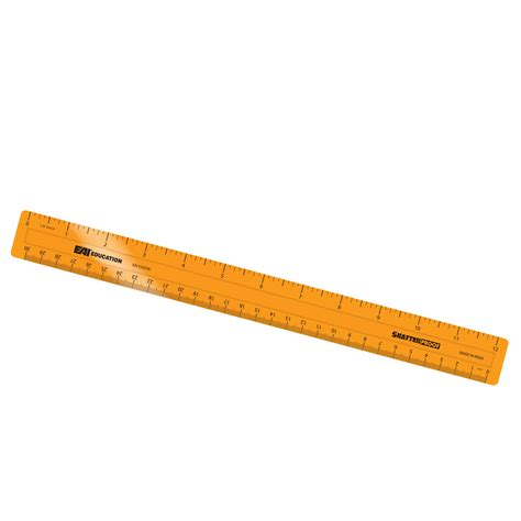 12 Shatterproof Orange Ruler 18 Scale Set Of 10 Measurement