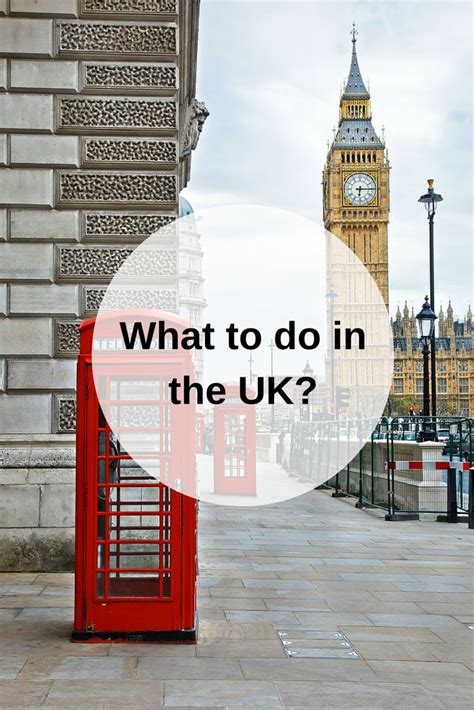 What To Do In The Uk Happy Travels Guide Book