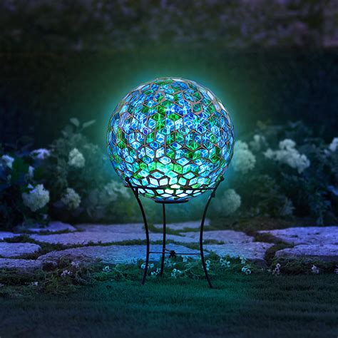 Selected Just For You The Illuminated Hanging Mosaic Orb And More