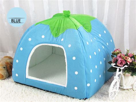 Fleece Cat Tent Bed 2016 New Pet House Foldable Soft Warm