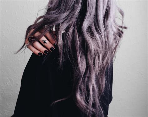 Steel Grey Hair Color Hair Long Hair Styles