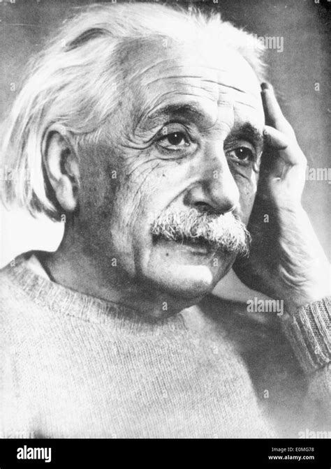 Albert Einstein Theoretical Physicist Portrait Hi Res Stock Photography