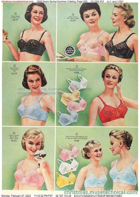 1958 sears spring summer catalog page 269 catalogs and wishbooks