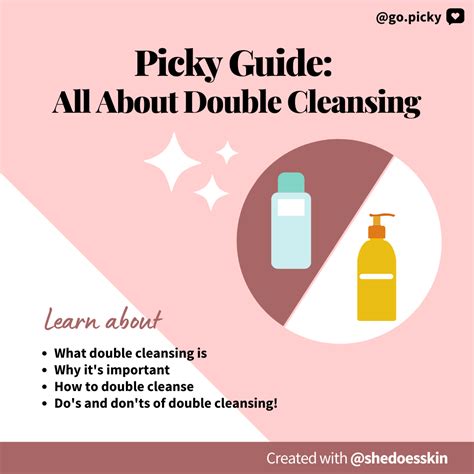 Picky Guide All About Double Cleansing Picky The K Beauty Hot Place