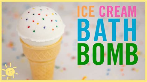 Diy Ice Cream Bath Bombs Youtube