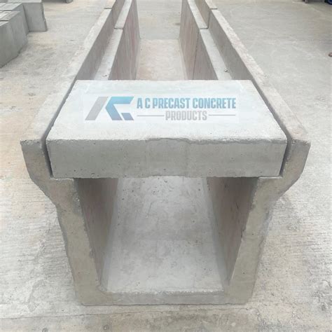 Precast Concrete U Drain 600x600 Thickness ~100 Mm At Rs 4450meter
