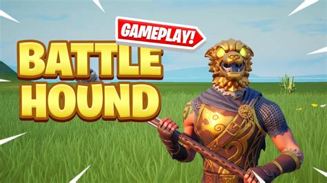 Fortnite Battle Hound Skin Season 6 Gameplay Fortnite Battle Royale Youtube