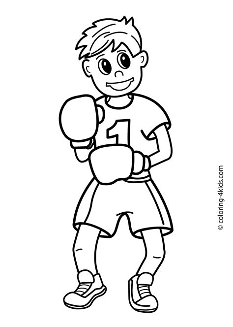 2 Girls Boxing Coloring Pages Miahilhunt