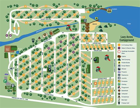 Campground Map Design Software Greenandredpainting