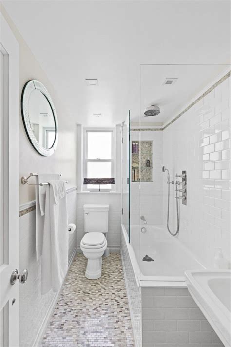 Glass Enclosures Turn Small Baths Grand Bathroom Layout Small Narrow Bathroom Bathrooms Remodel