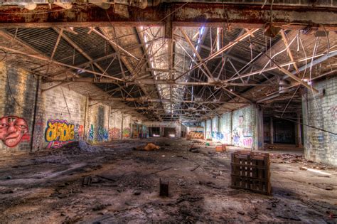 Abandoned Factories In America One Of The Many Abandoned Buildings At