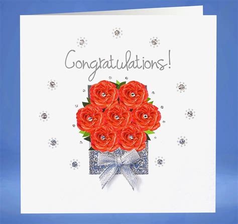 A Heartfelt Congratulations Handcrafted Greeting Card Etsy