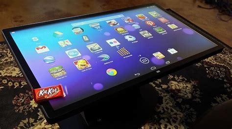 Ideum Multitouch Coffee Table With Android Kitkat Tech Support Puerto