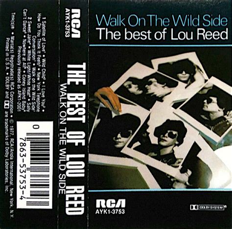 Walk On The Wild Side The Best Of Lou Reed By Lou Reed Tape Rca Cdandlp Ref 2410779739