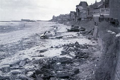 D Day Landing Sites Then And Now Normandy Beaches In 1944 And 70 Years