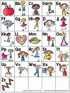 Alphabet Chart The Kindergarten Smorgasboard Online Store