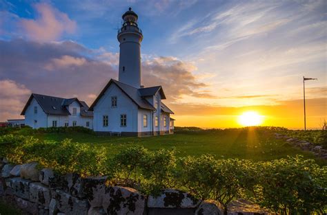 Hirtshals Lighthouse Lighthouse Photos Beautiful Pictures Denmark